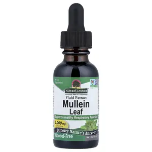 Nature's Answer Mullein Leaf, Fluid Extract, Alcohol-Free, 1 fl oz (30 ml)