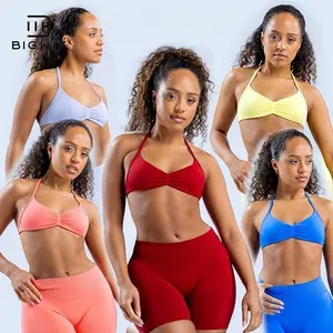 (High-end original single with original label)BIGWIG Impact Sports Set – Seamless Sculpt Fit with Strappy Back, High-Waisted Bottoms & Ultra-Flattering Activewear Look workout sets women gym stuff women Sporty Breathable Outfits Sporty Style Clothes