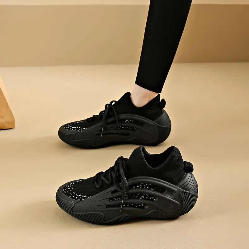 Women's Slip-On Walking Shoes Sock Sneakers Breathable Knitted Upper Spring Lightweight Airplane Mesh Upper Casual Jogging Shoes Barefoot Simple Shoes |   Loose Fit Bottom |   Trail Running Shoes