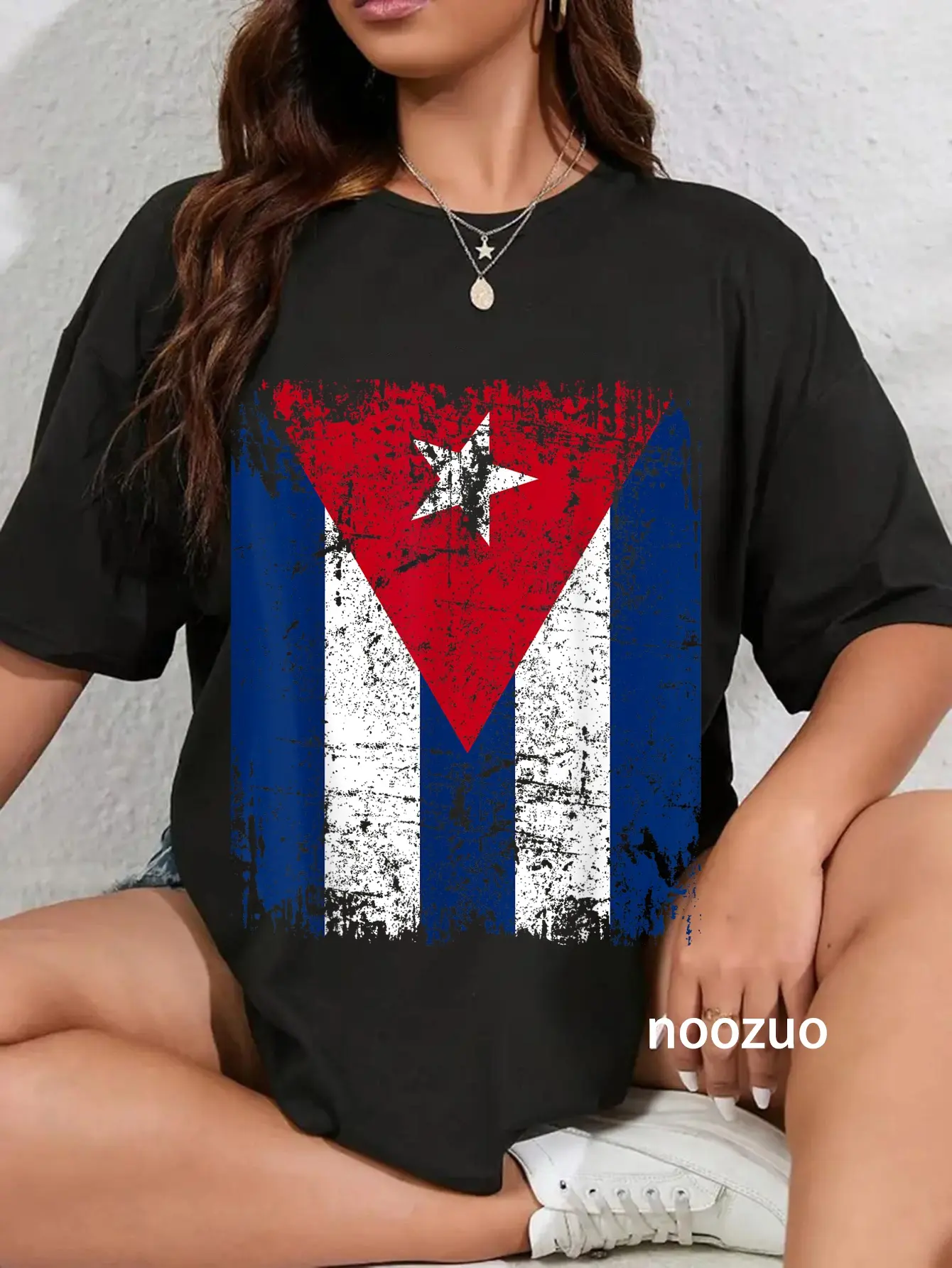 100% Cotton CUBA Flag Vintage | Men Women | CUBA T-Shirt