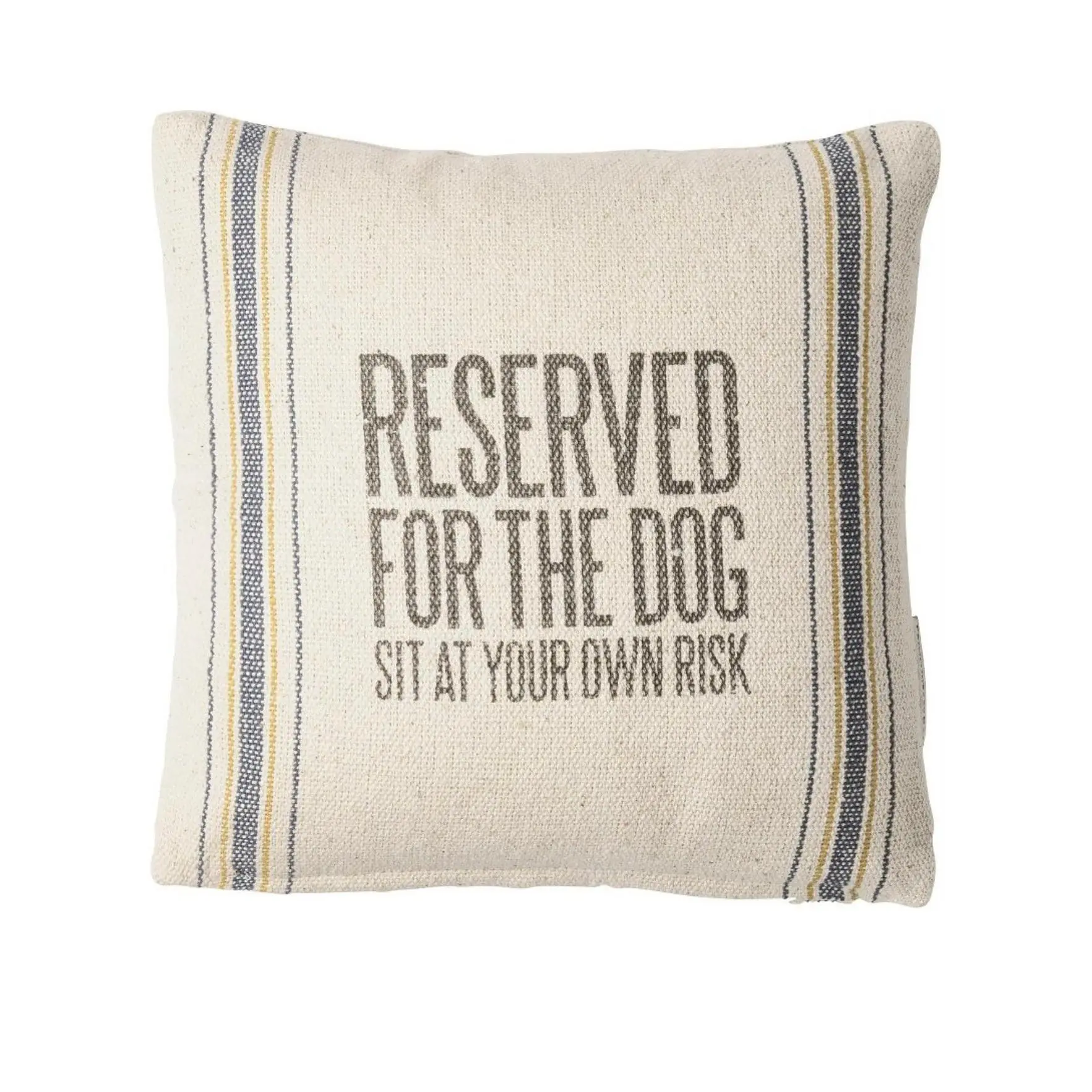 RESERVED FOR THE DOG PILLOW