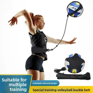 Volleyball Trainer Children Adult Volleyball Smash Volleyball with Auxiliary Adjustable Practice Passing Arm Swing