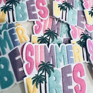 Summer Vibes Iron on Patches