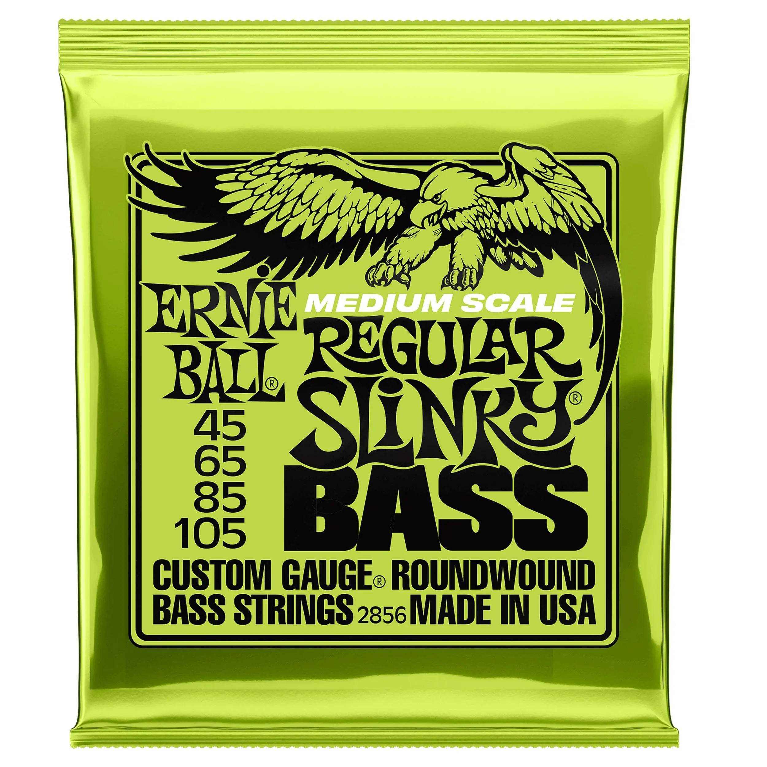 Ernie Ball Regular Slinky Nickel Wound Medium Scale Bass Strings Ernie Ball Regular Slinky Nickel Wound Medium Scale Bass Strings