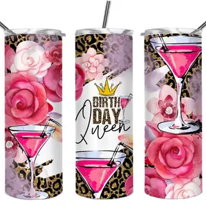 Birthday Queen stainless steel tumbler Drinkware