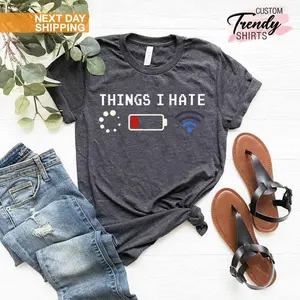Funny Programmer Shirt Things I Hate Shirt Coder Gifts Computer Science Shirt Computer Engineer Gift Funny Coding Shirt Tech Shirt  sweater