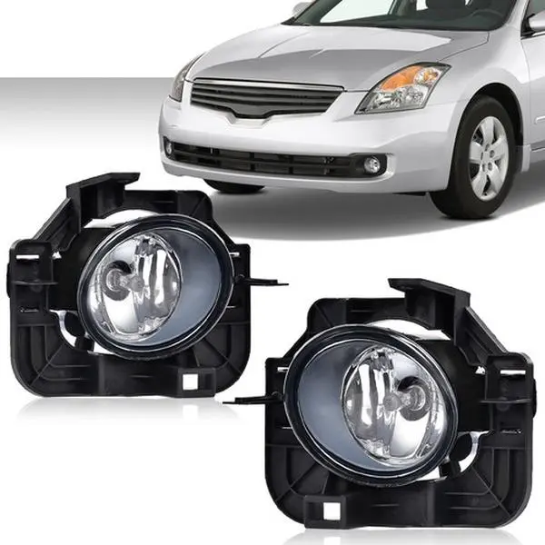 Bumper Fog Lights Driving Lamps w/ Wiring+Switch Fit For 2007-2012 Nissan Altima