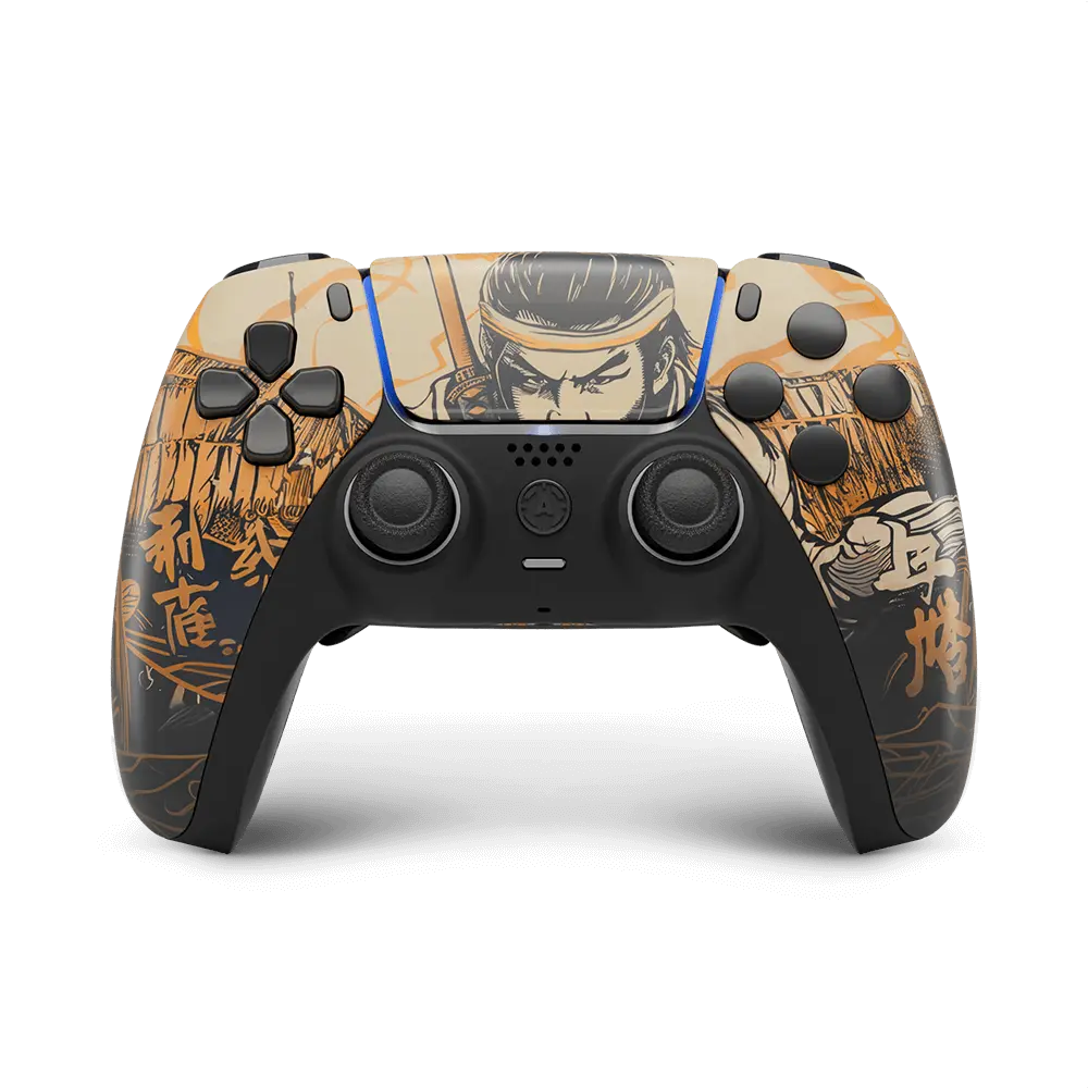 Yurei PS5 AIMcontroller | Compatible with PS5 Console & PC | Custom Made Wireless Gaming Controller with 4 Back Remappable Paddles