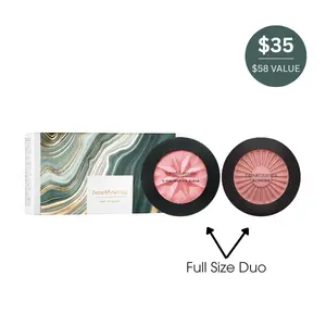 bareMinerals Way To Glow GEN NUDE® Cheek Duo - Limited Edition Blonzer & Highlighting Blush for Instant Glow Makeup