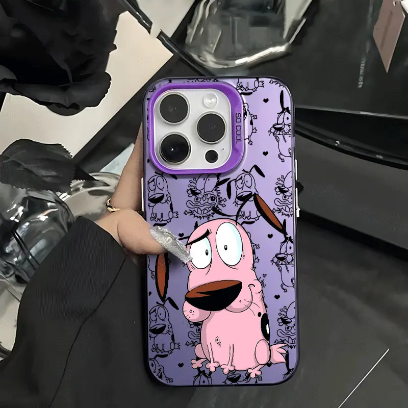 Purple-Cartoon Couragethe Cowardly Dog