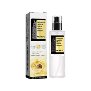 OUHOE Advanced Snail 96 Mucin Power Essence Snail Secretion Repair Hydrating Moisturizing Wrinkle Reducing Brightening Facial Essence