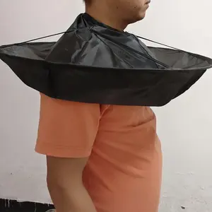 Adult Home Haircut Cape, Salon Hairdressing Wrap, Barber Shop Cutting Shawl Scarf, Essential Grooming Accessory