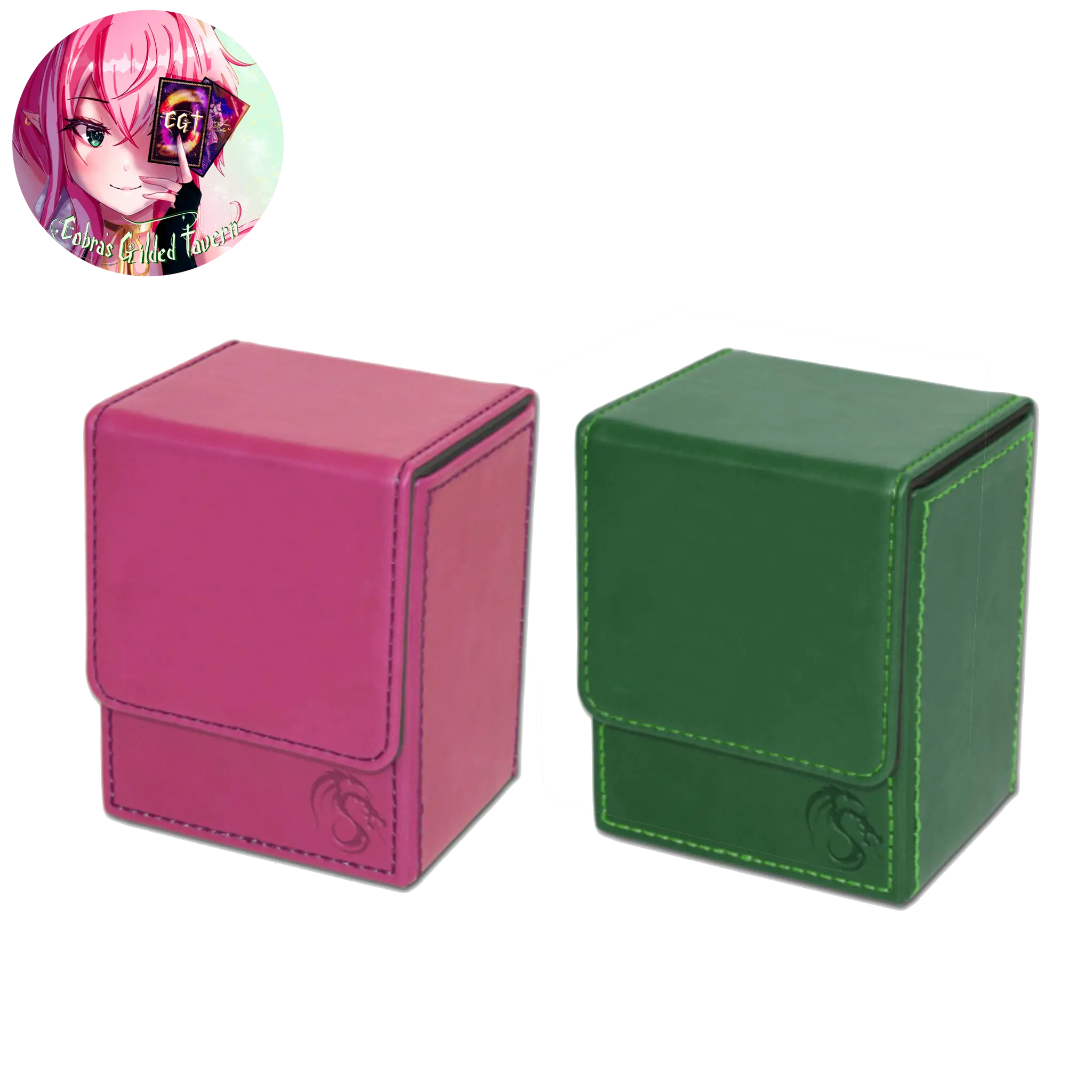BCW Deck Case LX Pink and Green