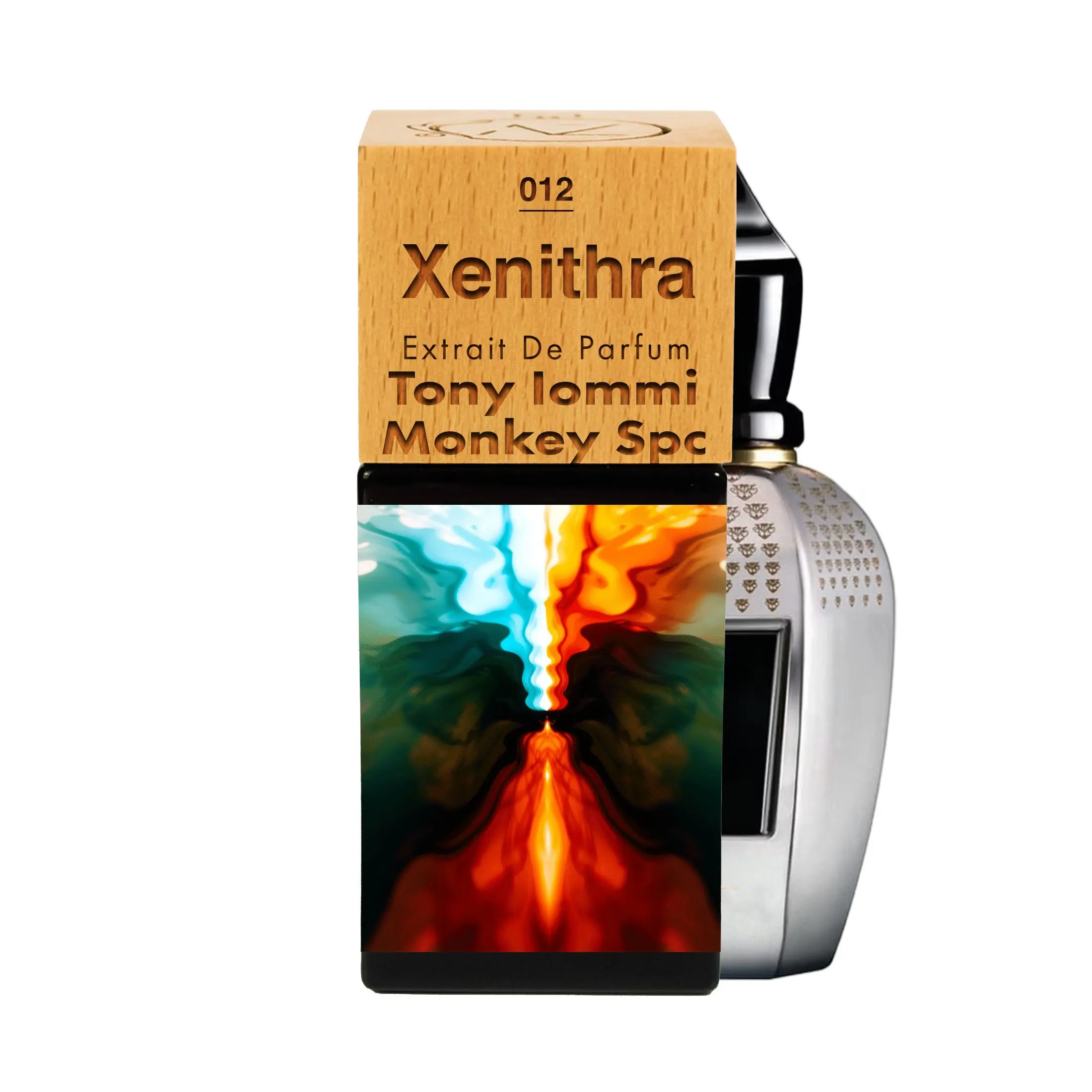 XENITHRA N°12 | Rum, Passionfruit, Geranium and Bergamot; Singapore Patchouli, Cinnamon, Leather and Bulgarian Rose; Caramel, Vanilla, Tonka Bean, Sandalwood, Labdanum, Musk and Ambergris. Home Fragrance