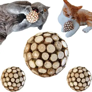 3PCS Cat Ball Toy,Silvervine Ball with Catnip Gall Fruit silvervine Sticks Powder Inside,Catnip Toys for Indoor Cats,Kitten Cleaning Teeth Cat Chew Toy Edible Catnip and Silvervine Balls