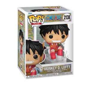 Funko Pop! Luffy #2138 (One Piece) Vinyl Figure - Anime Fan - Collectible Figurine pop animation
