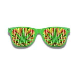 Weed Sunglasses - Funny Shades - Green Leaf Glasses - Funny Gift - Party Favors
