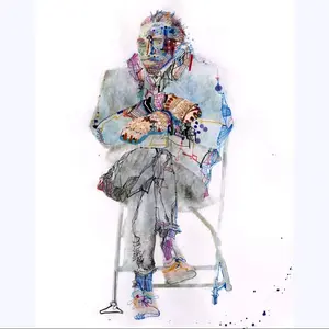 Michael Alan Alien "Bernie Van Go" 8.5”x11” fine art print