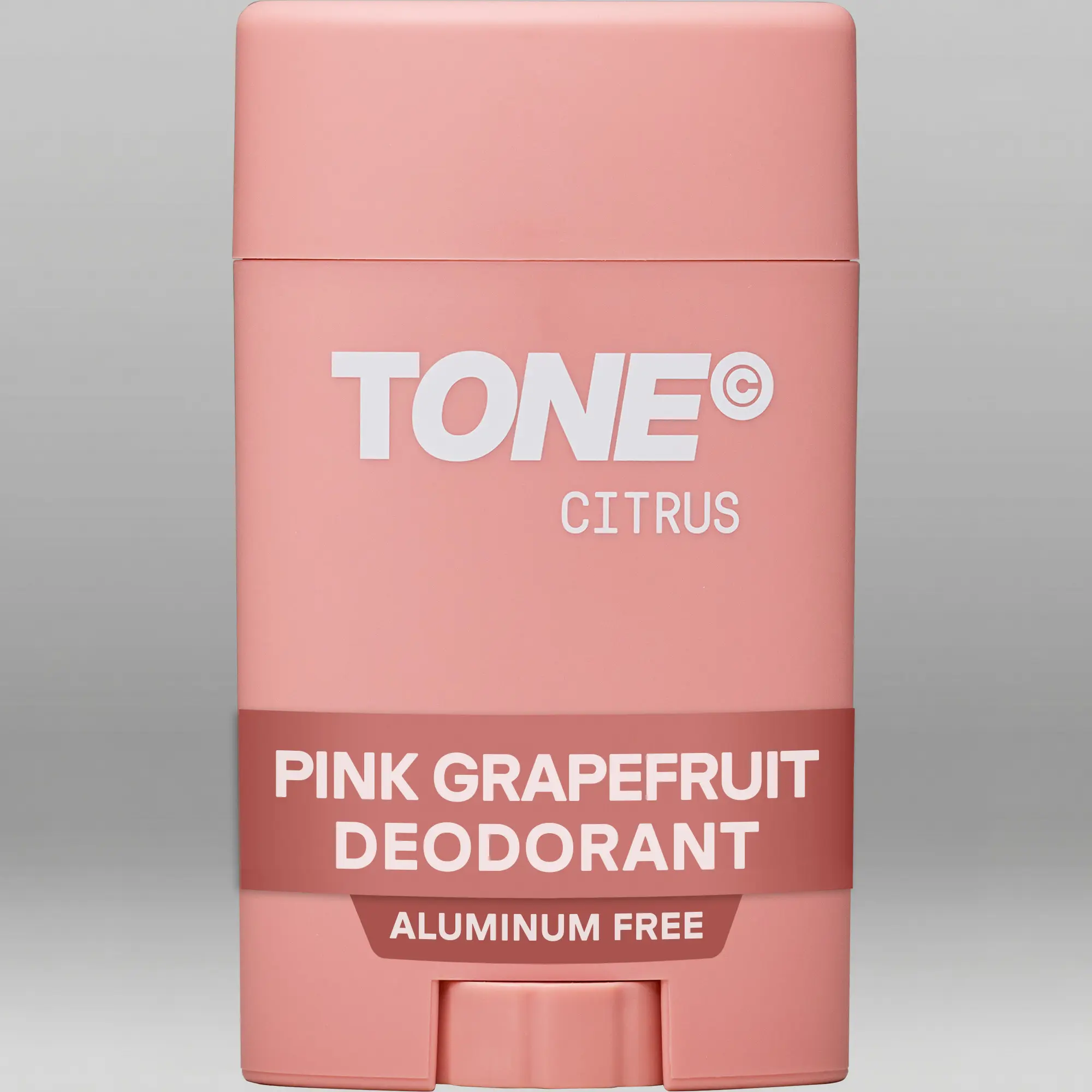 Tone Women's Citrus Scented Aluminum-Free Deodorant - 48-Hour Odor Protection, Lightweight Clean Formula, Sensitive Skin Safe, Moisturizing Hydrating Body Care with Shea Butter, Coconut Oil, Probiotics, Tapioca Starch, Exfoliating, 2.65 oz