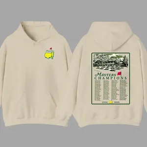 2026 Masters Tournament Augusta Hoodie, 90th Masters Champions Hoodie, Masters Golf Hoodie, The Masters Golf Cup Hoodie For Men, For Men For Women, Vintage Unisex Cotton Apparel, Masters Tournament Hoodie
