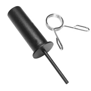 Long Weight Rack Pins for Extending Squat Racks, Includes Circlips for Hanging Bell Blocks, Ideal for Home & Gym Training, Home Gym Equipment, Home Gym Kit