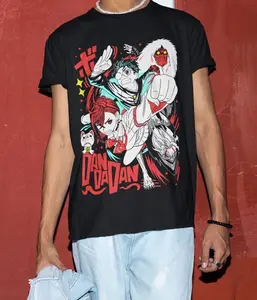 Cute Psychic Boy Anime Graphic T-Shirt, Japanese Manga Style Tee, Retro Cartoon Streetwear Shirt, Unisex Oversized Anime Outfit