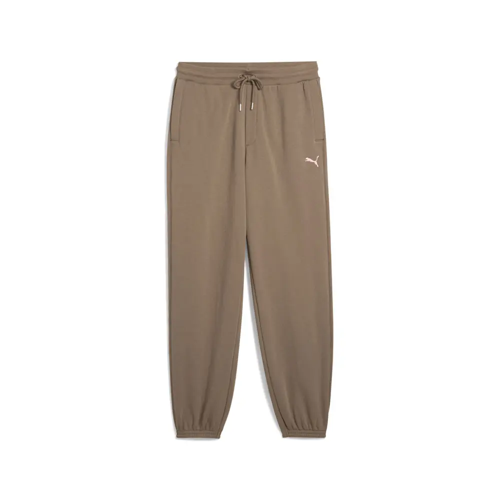 PUMA Mens Premium Essentials Relaxed Graphic Sweatpants Casual - Brown