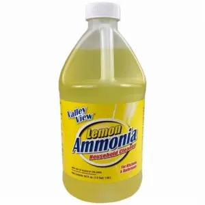 212 MAIN 64oz Ammonia-Base Lemon Cleaning Agent, Home Cleaning Products, Scented Household Degreaser, Multi-Surface Cleaner