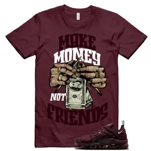 VaporMax Night Maroon Burgundy Cedar White Black Plus Air Unisex Shirt Match MM, VaporMax Outfit, Trending Shirts, Top T-Shirt