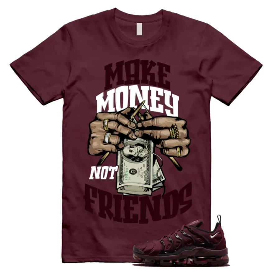 VaporMax Night Maroon Burgundy Cedar White Black Plus Air Unisex Shirt Match MM, VaporMax Outfit, Trending Shirts, Top T-Shirt
