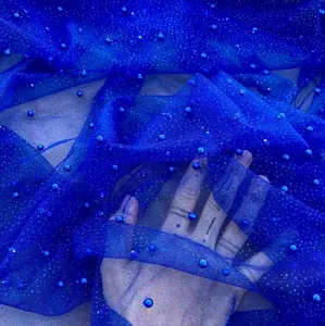 GLITER MESH whit pearls