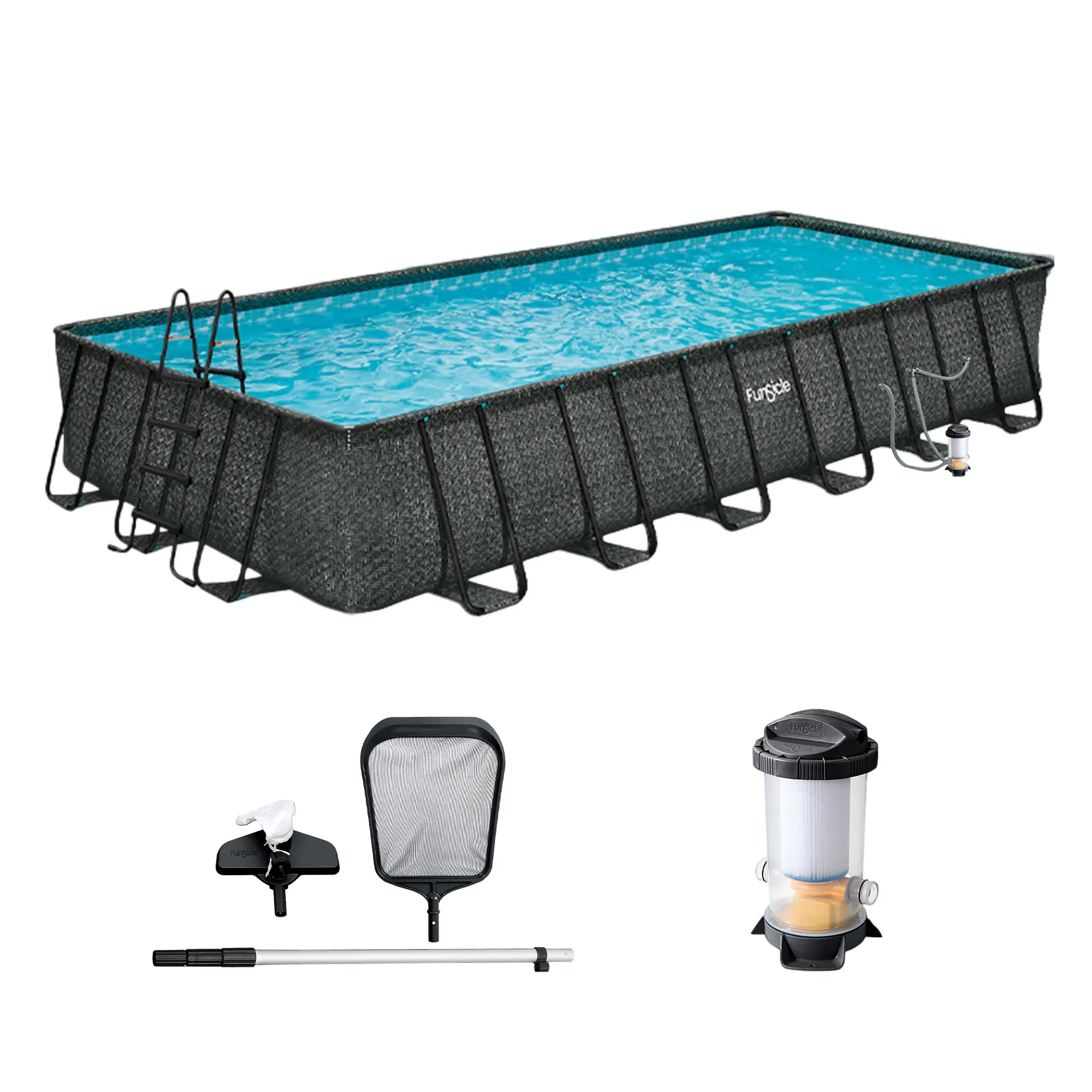 24ft x 12ft x 52in - FiltraBoost Pump