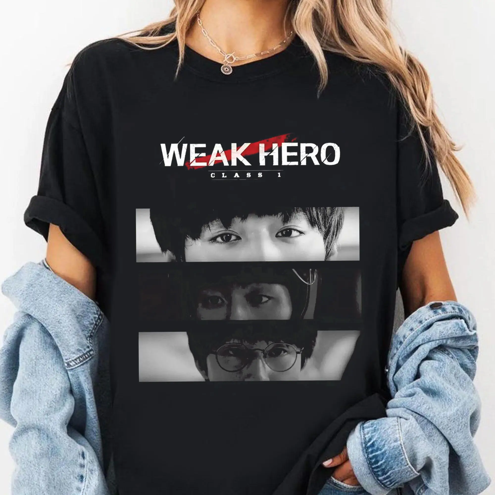 Weak Hero Eyes of Eunjang Cinematic T-Shirt – K Drama Graphic Tee Netflix Style