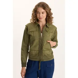 Ari Poplin Adjustable Cargo Bomber