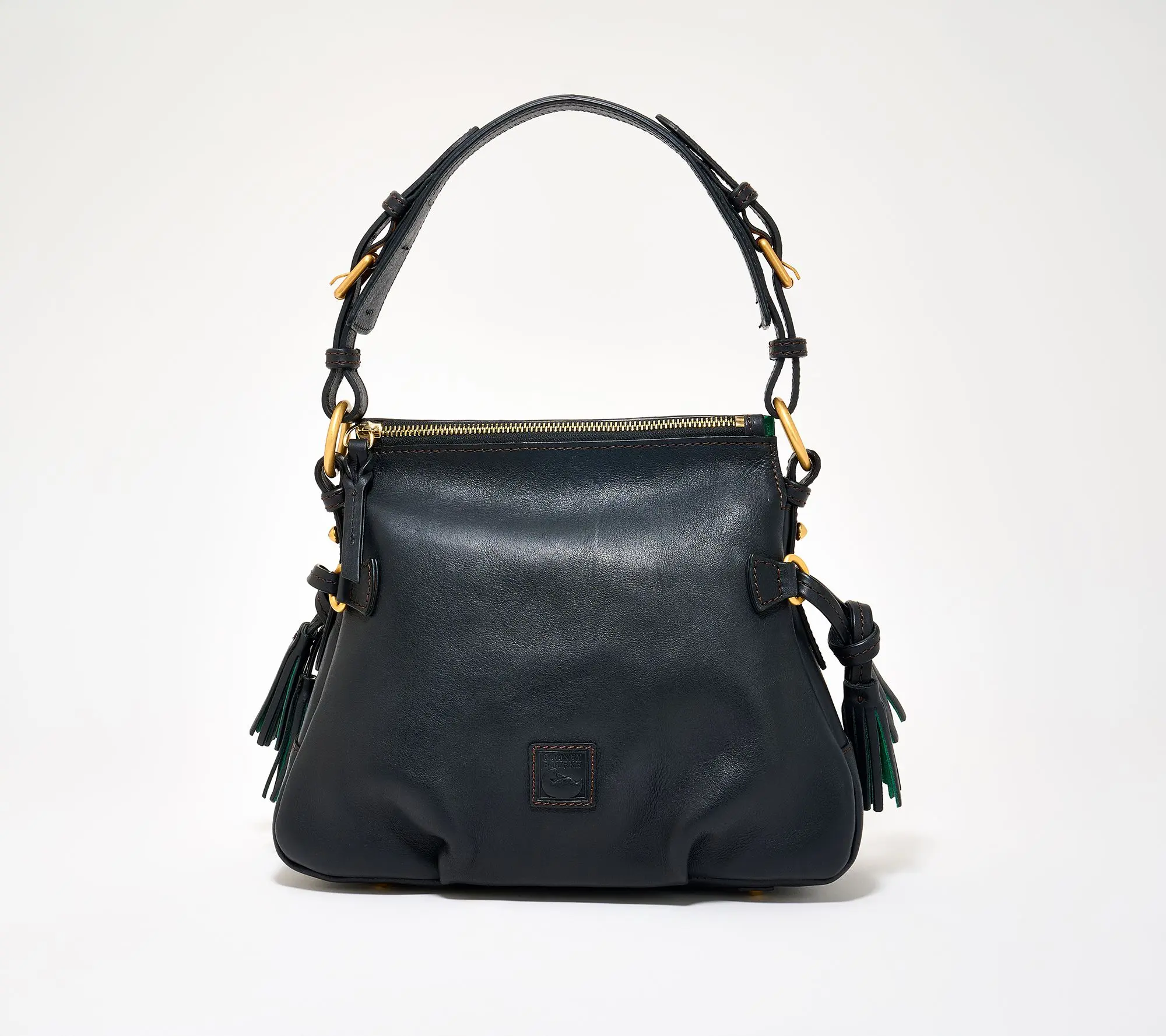 Dooney & Bourke Florentine Leather Teagan 30 Shoulder Bag Dooney & Bourke Florentine Leather Teagan 30 Shoulder Bag