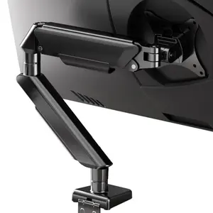 Monitor Stand for Desk, Adjustable Height Computer Monitor Riser, Aluminum Desktop Stand for Laptop, PC, iMac, Ergonomic Screen Stand, Space Saving