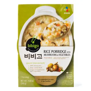 Bibigo Foods Rice Porridge with Mushrooms and Vegetables