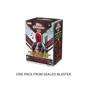 (ONE PACK) from 2025 Topps Deadpool Chrome Factory Sealed Value Box