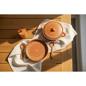 The Barro Feeding Set — 5-Piece Silicone Suction Baby Meal Set