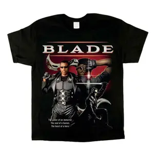 BLADE T-Shirt Black Runner T-shirt Men’s Size Classic Tee Cotton Fabric