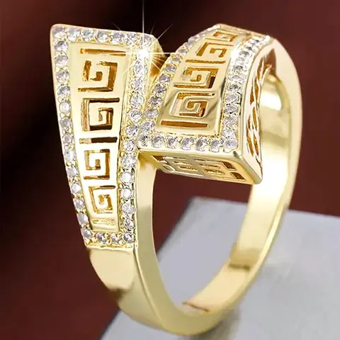 1 PC Fashion Cubic Zirconia Ring For Women Fashion Promise Ring Engagement Rings For Wedding Engagement Anniversary Party Jewelry Valentine's Day Gift Exquisite Trendy Ring