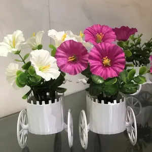 Artificial Plastic Mini Starry Night Plant Pot, Home Decor for Bedroom Bedside Table, Office Bookshelf, Bathroom Desktop Decoration Gift