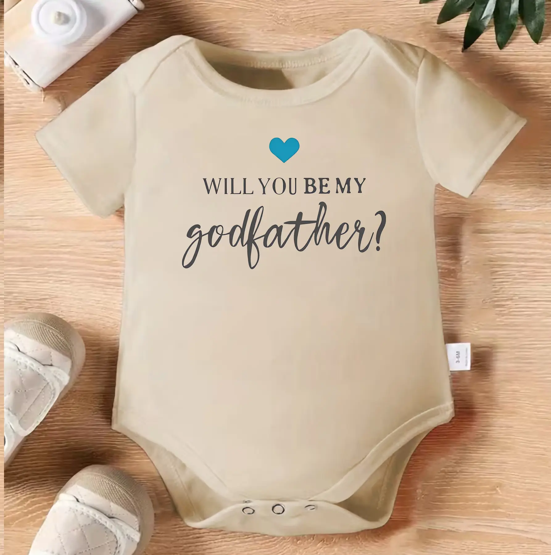 Will You Be My Godfather Baby Bodysuit, Godfather Proposal Onesie, Cute Newborn Romper, Baptism Announcement Outfit, Pregnancy Reveal Gift, Baby Shower Present, Infant Keepsake Clothes