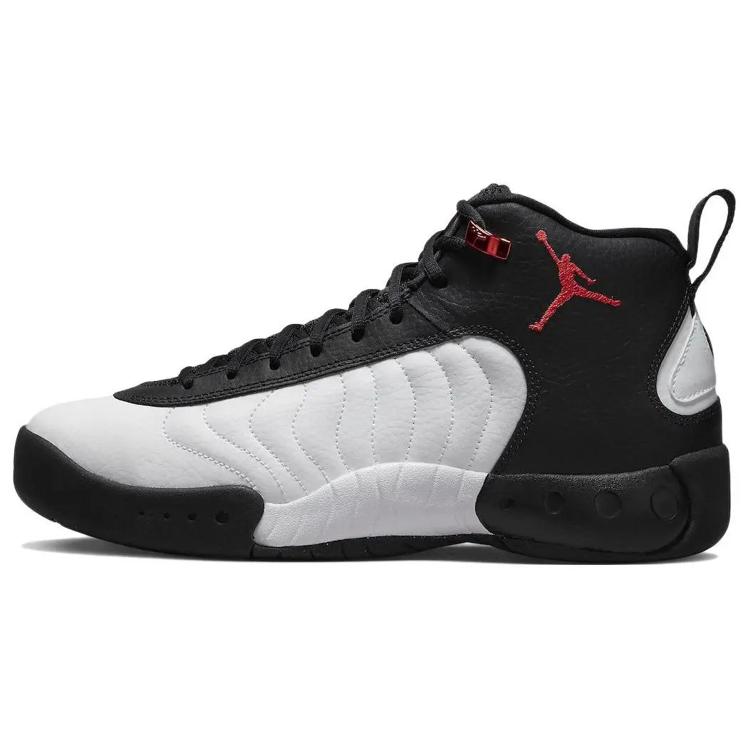 Jordan Jumpman Pro Bulls Retro Cushioned Breathable Mid Top Basketball Shoes Men's Black White DN3686-061