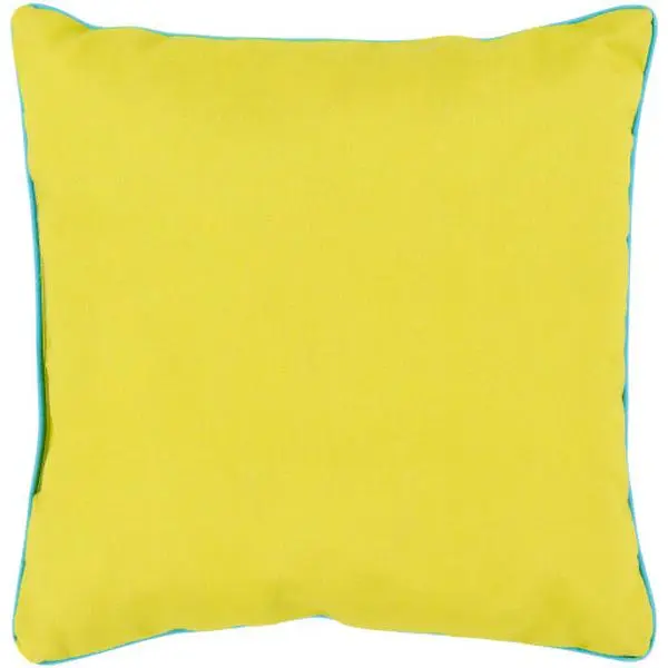 Bahari Outdoor Pillow, Light Green, Aqua