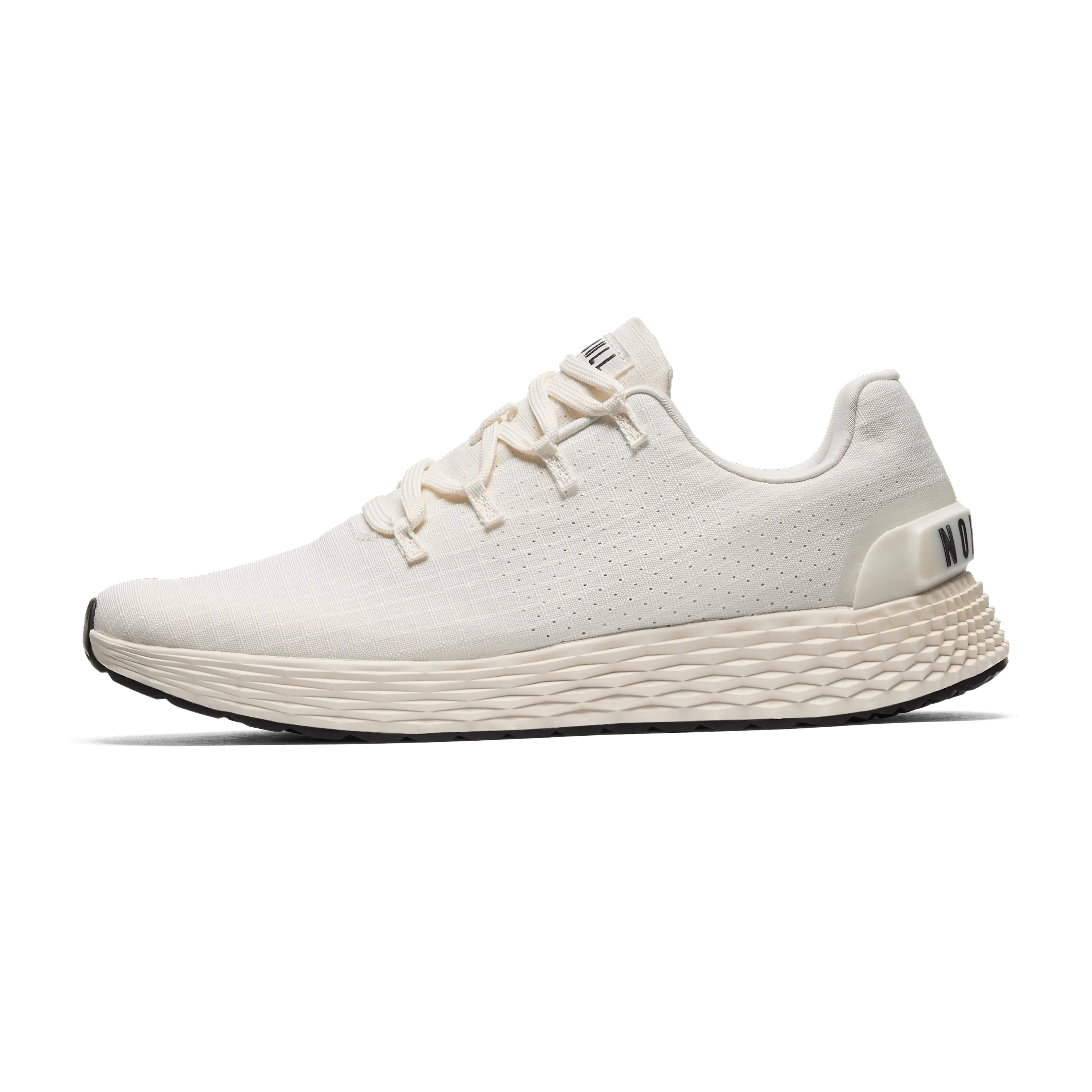 NOBULL Women's Allday 365 (Ripstop) Shoe in Cream - Athletic Everyday Sneaker, Comfortable Walking Shoe, Versatile Trainer