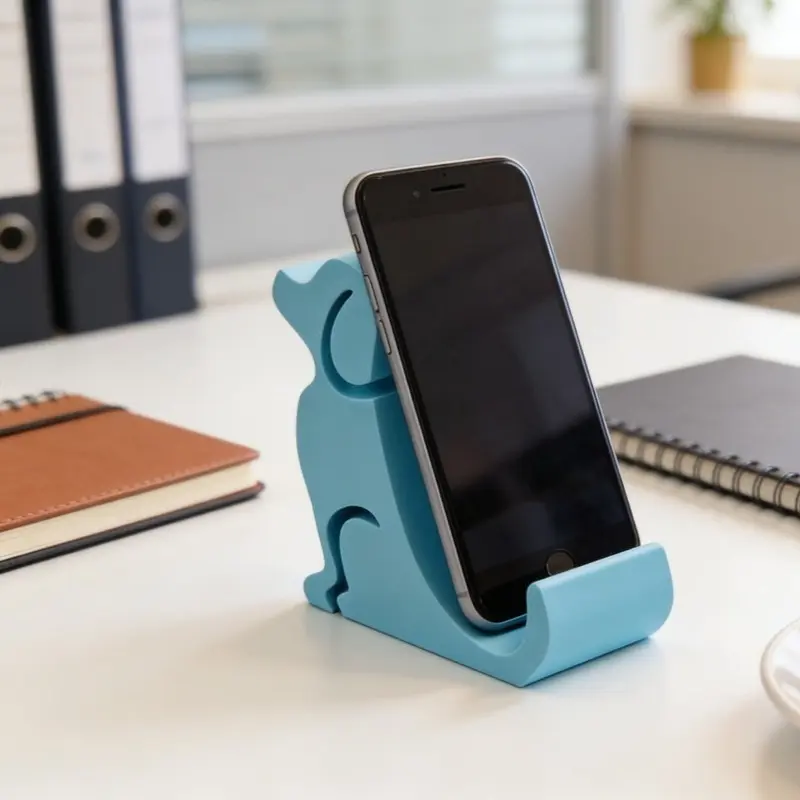 Dog-shaped phone stand, Cellphone Accessories, featuring a creative and cute design, suitable for general desktop use, a top choice for gift-givers, a fun home decor item, made from durable materials