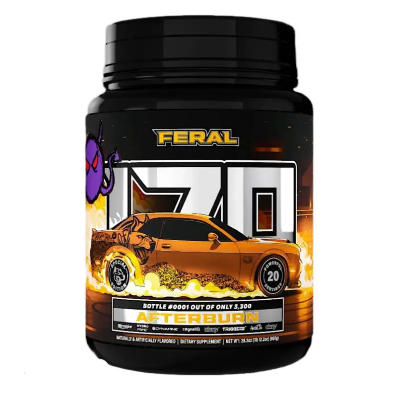 Feral 170 High Stim Preworkout Crazy Purple