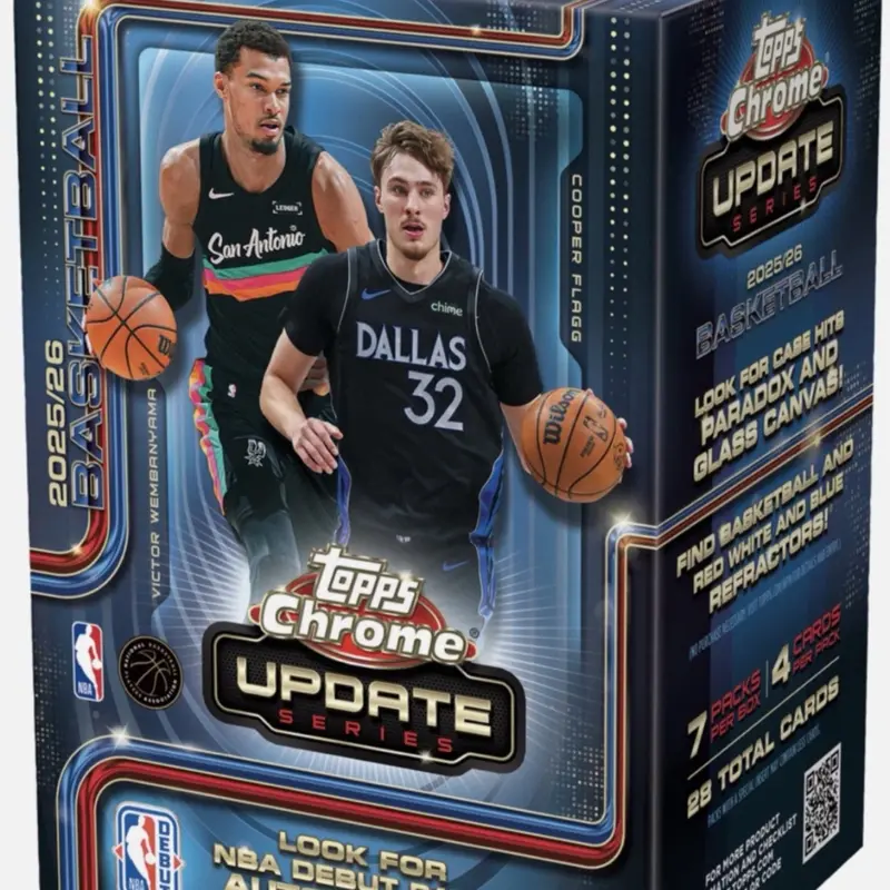 2025-26 Topps Chrome Update Value Box