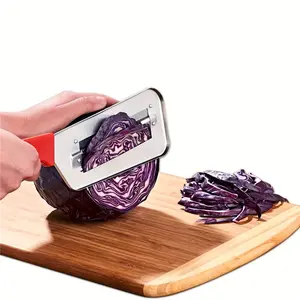 Cabbage Slicer Machine, Kitchen Cabbage Knife, Sharp Stainless Steel Blade, and Handles, Vegetable Shredder, Vegetable Cutting Slicer
